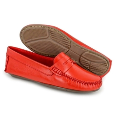 Imagem do Mocassim Feminino Vermelho