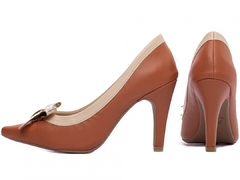 Sapato Scarpin - Coleção 67060C Caramelo - comprar online