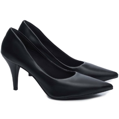 Scarpin Verniz Preto Salto Fino 8.5cm Sofisticacao e Elegancia - Calçadospravc | Comprar Calçados Femininos Online | Comprar Scarpins