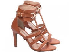 Sandália Feminina - Coleção 301.26B Caramelo - Calçadospravc | Comprar Calçados Femininos Online | Comprar Scarpins