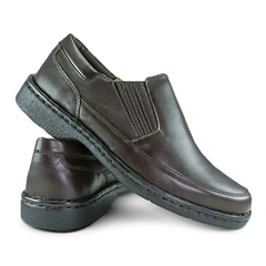 Sapato Conforto Social Masculino Cafe - comprar online