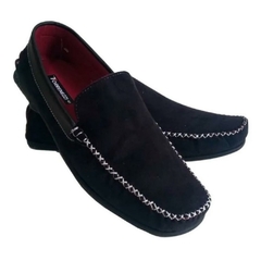 Mocassim em Camurca Preto Qualidade Conforto e Elegancia - comprar online