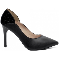 Scarpin Luxo Classe A Salto 10 Fino Super Elegante Preto