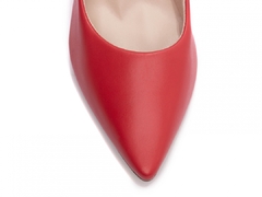 Imagem do Scarpin Tradicional Salto 9cm | Elegancia e Glamour em Vermelho