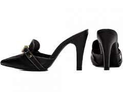 Sapato Scarpin Mule - Coleção 67055A Preto - comprar online