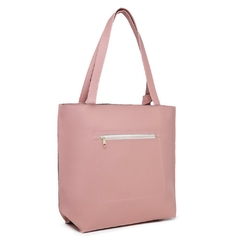 Bolsa Feminina Rebite Grande Rose - Calçadospravc | Comprar Calçados Femininos Online | Comprar Scarpins