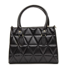 Bolsa Feminina Madrid Bordada Preto