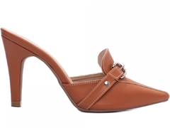 Sapato Scarpin Mule - Coleção 67055B Caramelo - loja online