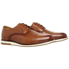 Sapato Social Oxford Masculino Caramelo Homem Estilo - comprar online