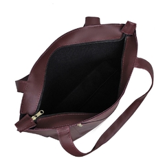 Bolsa Feminina Rebite Grande Chocolate - Calçadospravc | Comprar Calçados Femininos Online | Comprar Scarpins