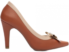 Sapato Scarpin - Coleção 67060C Caramelo - loja online