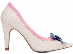 Sapato Scarpin - Coleção 67060B Off White - loja online