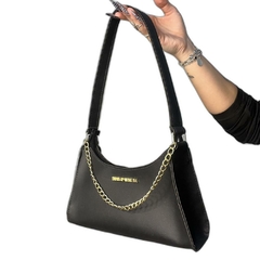 Kit Hype Bolsa Feminina Com Carteira Preto - comprar online