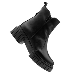 Coturno Bota Feminino Preto