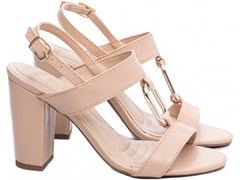 Sandália Salto 8,5cm | Charme Rose Elegancia Singular + VC - Calçadospravc | Comprar Calçados Femininos Online | Comprar Scarpins