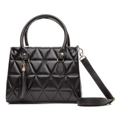 Bolsa Feminina Madrid Bordada Preto - comprar online