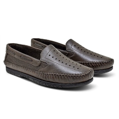 Mocassim Sapatilha Masculino Cafe - comprar online