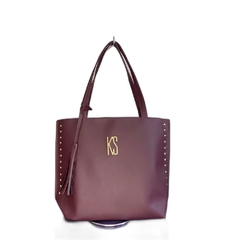 Bolsa Sacola Feminina London Vinho - comprar online