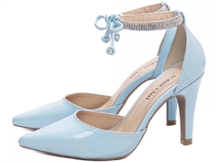 Sapato Scarpin - Coleção 67016C Azul na internet