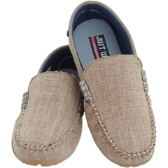 Mocassim Infantil Mescla Palha