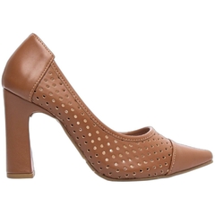 Scarpin Caramelo Confortavel Salto 9cm Antiderrapante - loja online