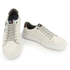 Sapatenis Masculino Casual Branco Conforto e Estilo - comprar online