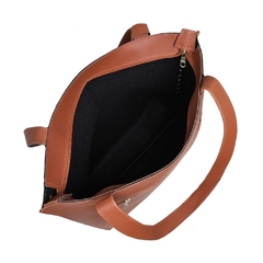 Bolsa Feminina Rebite Grande Marrom - Calçadospravc | Comprar Calçados Femininos Online | Comprar Scarpins