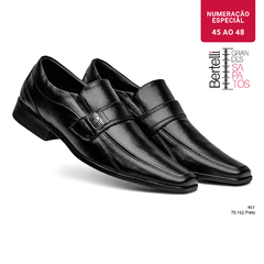 Sapato Social | Para Grandes Homens | 45 a 48 | Preto 70162 - comprar online