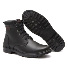 Bota Coturno Masculina Preta - comprar online