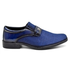 Sapato Social Masculino Azul - comprar online