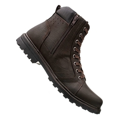 Bota Masculina Cano Medio Cafe - comprar online