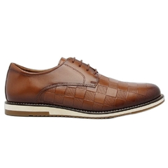 Sapato Casual Oxford Masculino Caramelo Homem Estilo