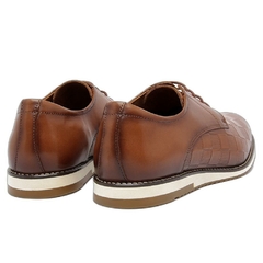 Sapato Casual Oxford Masculino Caramelo Homem Estilo - loja online