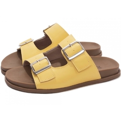 Sandalia Papete Estilo e Conforto unicos pra Você Amarelo - comprar online