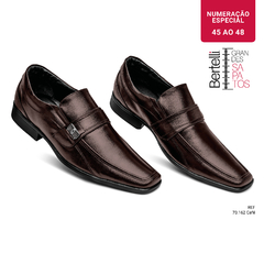 Sapato Social | Para Grandes Homens | 45 a 48 | Cafe 70162 - comprar online