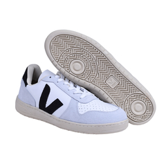 Tenis V-10 em Couro V Preto | 34 a 43 | Branco / Gelo - Calçadospravc | Comprar Calçados Femininos Online | Comprar Scarpins