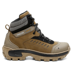 Bota Shelga em Couro | Conforme Extremo | 36 a 45 | Bege 1003