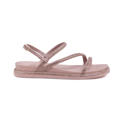 Sandalia Feminina YES Nude Club Lite Peach | Elegância Suave - Calçadospravc | Comprar Calçados Femininos Online | Comprar Scarpins