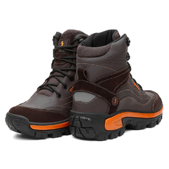 Bota Shelga em Couro | Conforme Extremo | 36 a 45 | Cafe 1004 - comprar online