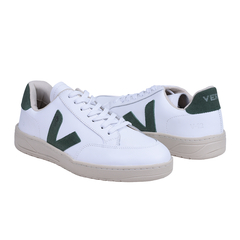 Tenis V-12 em Couro V Verde | 34 a 43 | Branco / Verde na internet