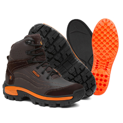 Bota Shelga em Couro | Conforme Extremo | 36 a 45 | Cafe 1004 - Calçadospravc | Comprar Calçados Femininos Online | Comprar Scarpins