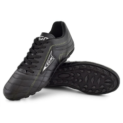 Chuteira Masculina Soccer Society Preta e Verde - Calçadospravc | Comprar Calçados Femininos Online | Comprar Scarpins