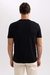 3 x T-shirts Básicas Masculinas Algodão Egípcio Pretas - Keepmaster