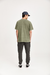 Camiseta Masculina Oversized Estonada Vervex 10+ Verde e Chumbo - Keepmaster