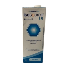 Isosource 1.5 1000ml - Nestlé Sabor Sem Sabor