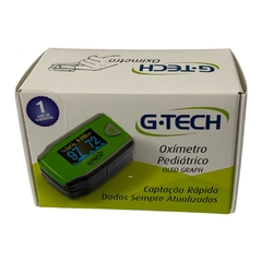 Oximetro Pulso Portatil De Dedo Oled Graph Pediátrico G-tech - comprar online