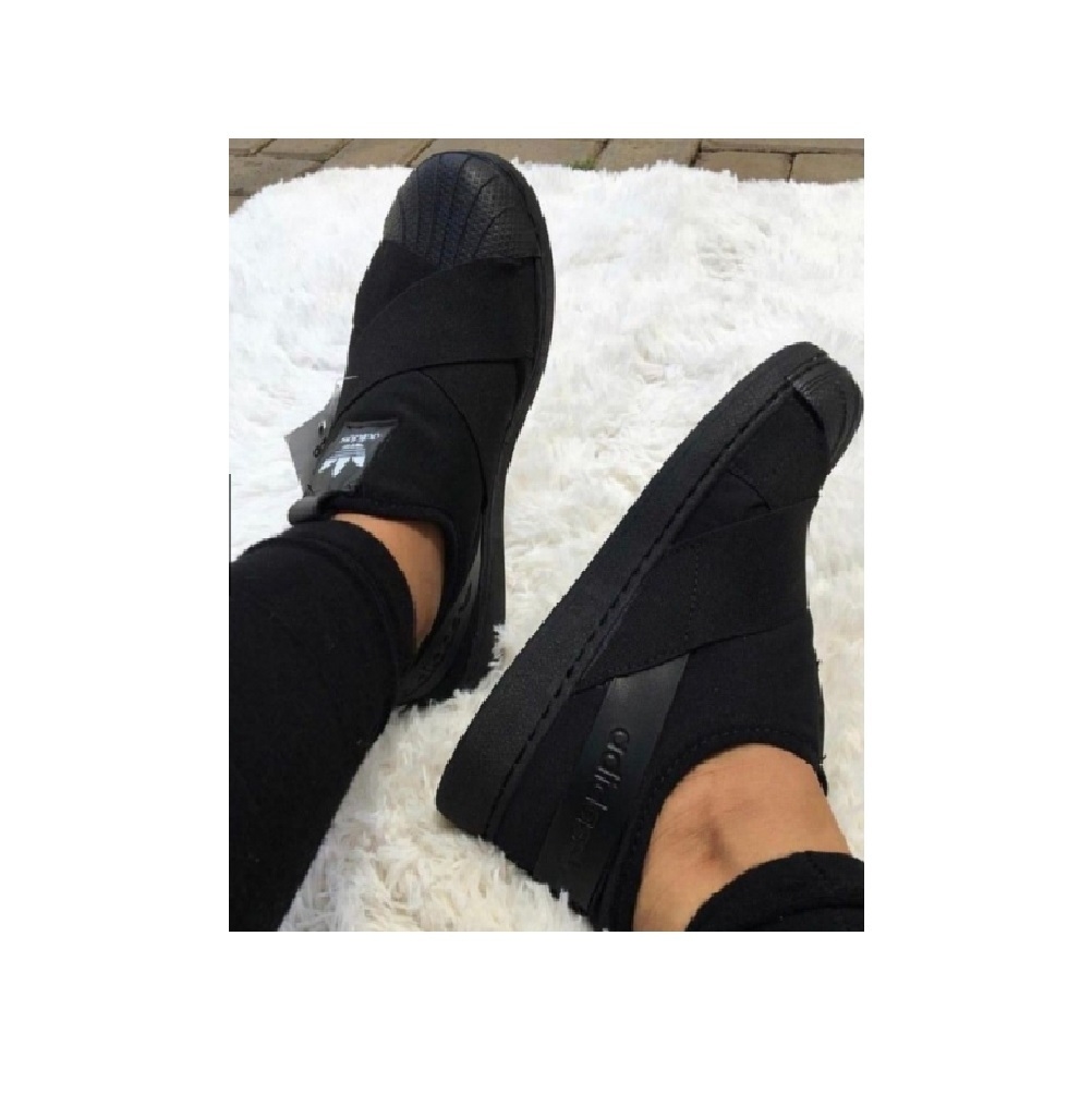 Tênis Slip-On Superstar - Preto adidas