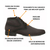 Bota Social Masculina Nobuck Café SLZ