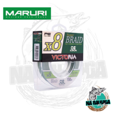 LINHA MULTIFILAMENTO SUPER BRAID X8 150M VICTORIA - MARURI