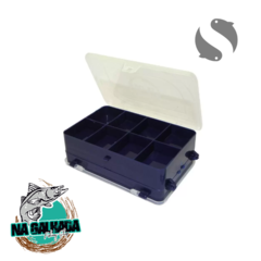 Estojo Organizador para pesca Triplo 14X9cm Azul HI